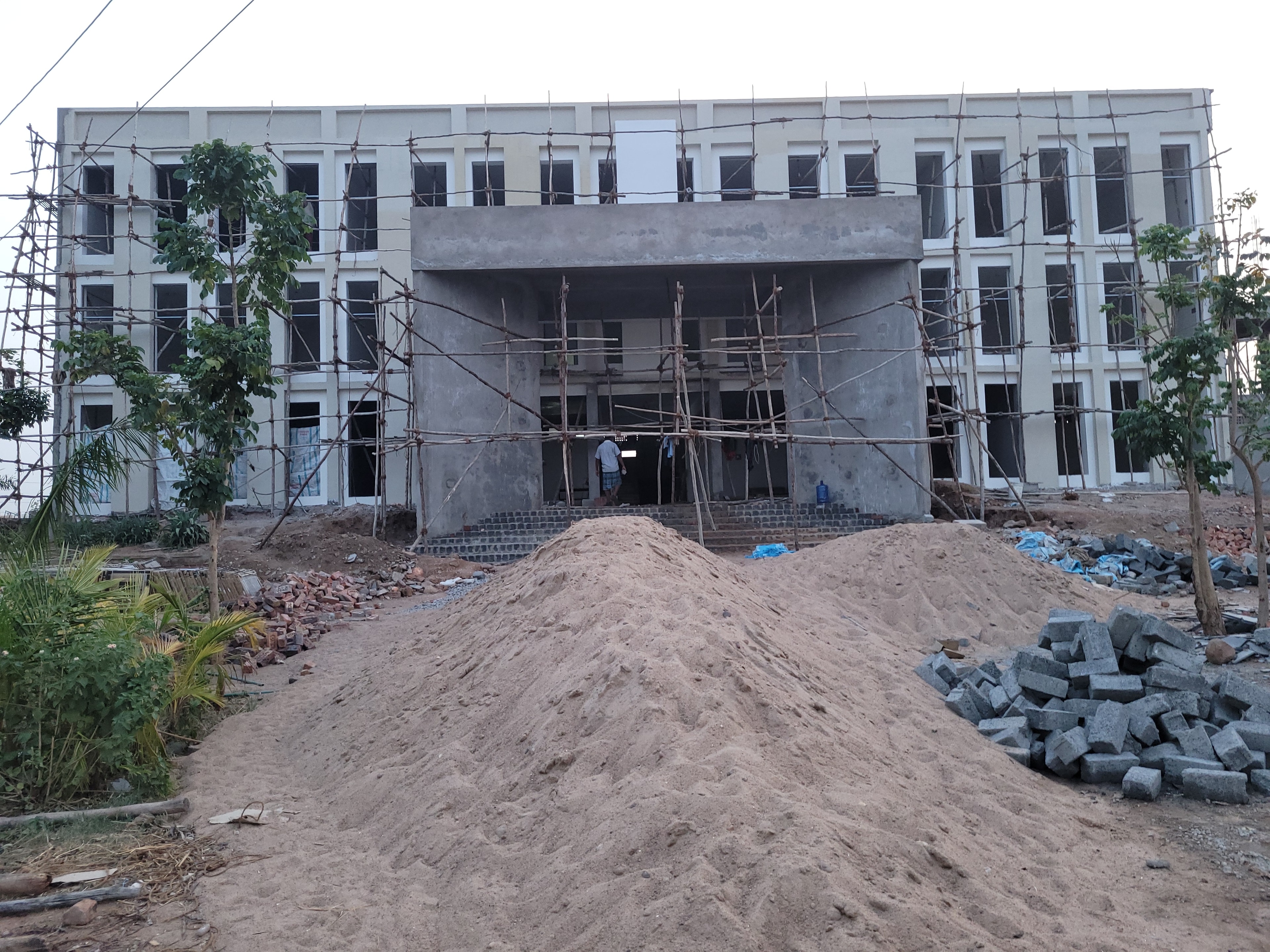Multi-storey building under construction
